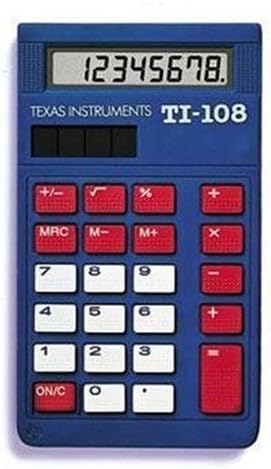 414WToiSGfL._AC_ Texas Instruments TI-108 Elementary Calculator - Image 1