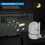 HelloBaby 5″ Video Baby Monitor (Pan-Tilt-Zoom, No WiFi)