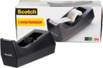Scotch Classic Desktop Tape Dispenser C-38 (Black)
