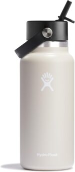 Hydro Flask Wide Mouth Water Bottle with Flex Straw Cap
