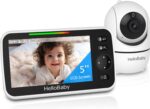 HelloBaby 5″ Video Baby Monitor (Pan-Tilt-Zoom, No WiFi)