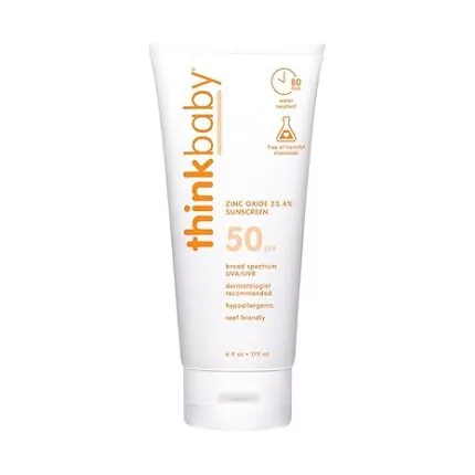 Thinkbaby Safe Sunscreen SPF 50+ (6 oz)