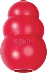 KONG Classic Stuffable Dog Toy – Durable Natural Rubber Chew & Fetch Toy