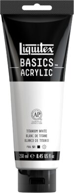 Liquitex BASICS Acrylic Paint — Titanium White (8.45 oz)