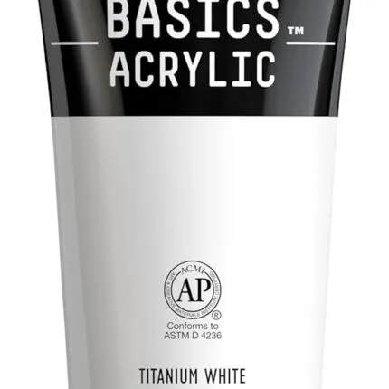 Liquitex BASICS Acrylic Paint — Titanium White (8.45 oz)