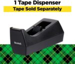 Scotch Classic Desktop Tape Dispenser C-38 (Black) - Image 3