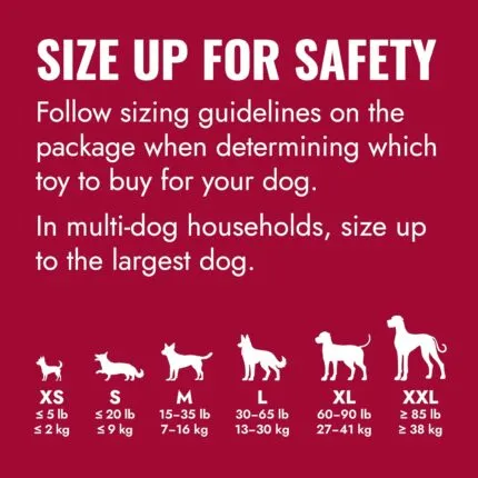 KONG Classic Stuffable Dog Toy – Durable Natural Rubber Chew & Fetch Toy