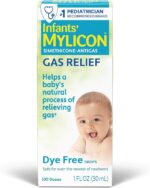 Mylicon Infants' Gas Relief Drops (Dye-Free, 1 fl oz)
