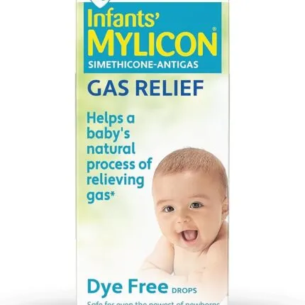 Mylicon Infants’ Gas Relief Drops (Dye-Free, 1 fl oz)
