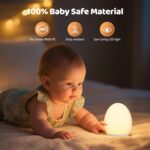 MediAcous Baby Night Light (Color-Changing, Rechargeable)