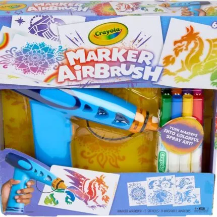 Crayola Marker Airbrush Spray Art Kit