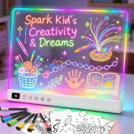 Lumiboard LED Drawing Board (Rechargeable, 13.7″×10″)