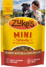 Zuke's Mini Naturals Dog Training Treats (Peanut Butter, 16 oz)