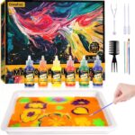 Coodoo Water Marbling Paint Kit for Kids