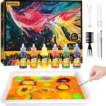 Coodoo Water Marbling Paint Kit for Kids