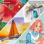 VigorFun 240-Piece Art Set with Trifold Easel - Image 4