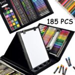 Sunnyglade 185-Piece Double-Sided Trifold Easel Art Set - Image 3