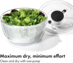 OXO Good Grips Salad Spinner (Large, 6.22 Qt) - Image 3
