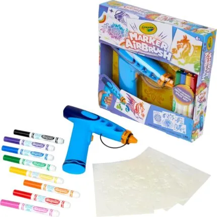 Crayola Marker Airbrush Spray Art Kit