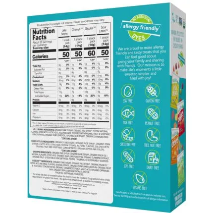YumEarth Organic Variety Box (20 Snack Packs)