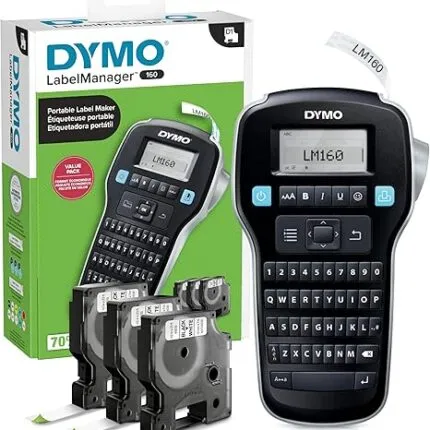 DYMO LabelManager 160 Portable Label Maker (Bundle)