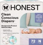 The Honest Company Clean Conscious Diapers (Newborn, 72 ct)