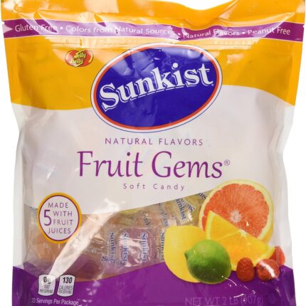 Sunkist Fruit Gems (Individually Wrapped, 2 lb Pouch)