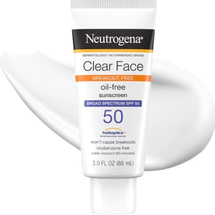 Neutrogena Clear Face Sunscreen SPF (Acne-Prone Skin)