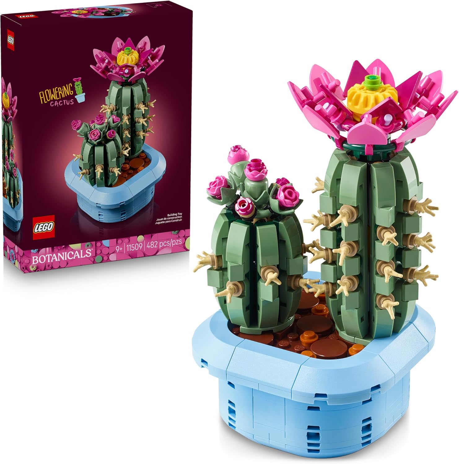 LEGO Botanicals Flowering Cactus Building Set
