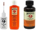 Hoppe's No. 9 Oil Combo Pack (Solvent, Lubricating Oil, Oiler & Patches) - Image 3