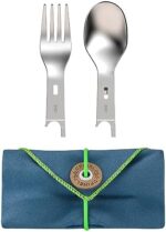 Opinel Picnic+ Cutlery Insert Set (Fork & Spoon) for No. 8 Folding Knives - Image 2