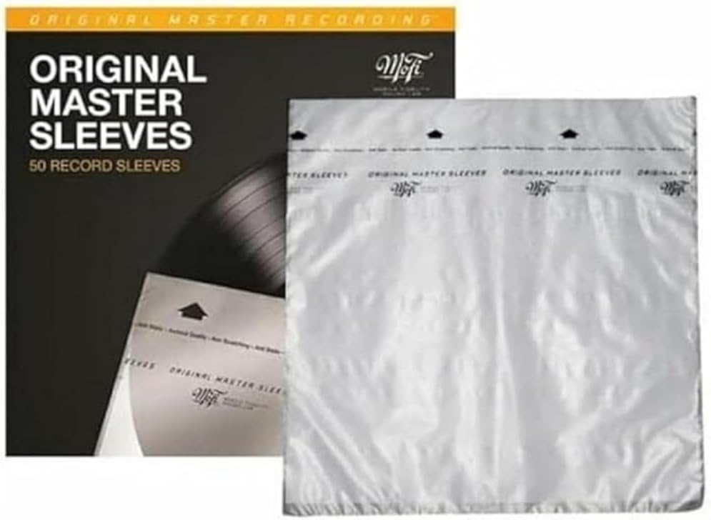 Mobile Fidelity Sound Lab Original Master Record Inner Sleeves (50 Pack) Mobile Fidelity Sound Lab Original Master Record Inner Sleeves (50 Pack) - Image 1