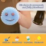 Scrub Daddy Sponges Set - Variety Colors, Scratch-Free Dish Sponge (8 Count) - view 3