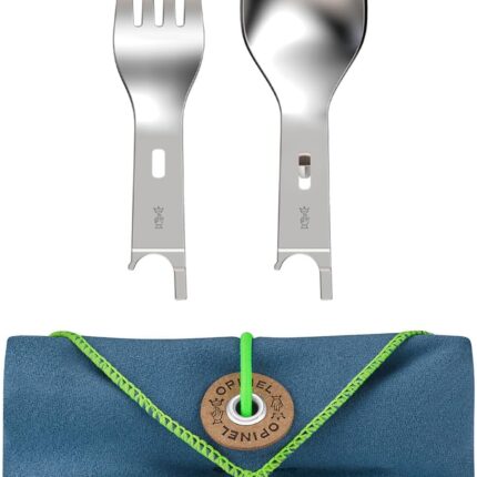 Opinel Picnic+ Cutlery Insert Set (Fork & Spoon) for No. 8 Folding Knives